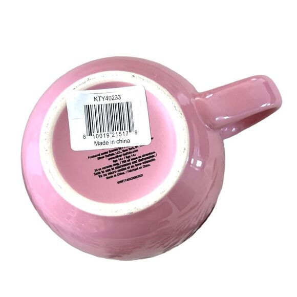 NEW!! Sanrio Hello Kitty Pink Polka Dots Soup Mug - Picture 6 of 6